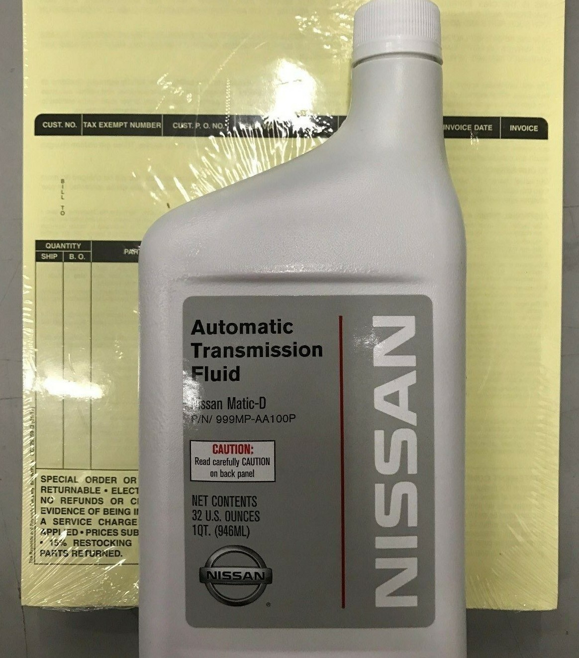 6 Quarts Of Genuine Nissan 999mpaa100p Maticd Automatic Transmission