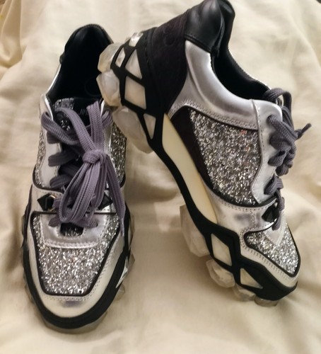 jimmy choo Rylie グリッター スニーカー JIMMY CHOO(ジミーチュウ) / RYLIE/ローカットスニーカー/厚底
