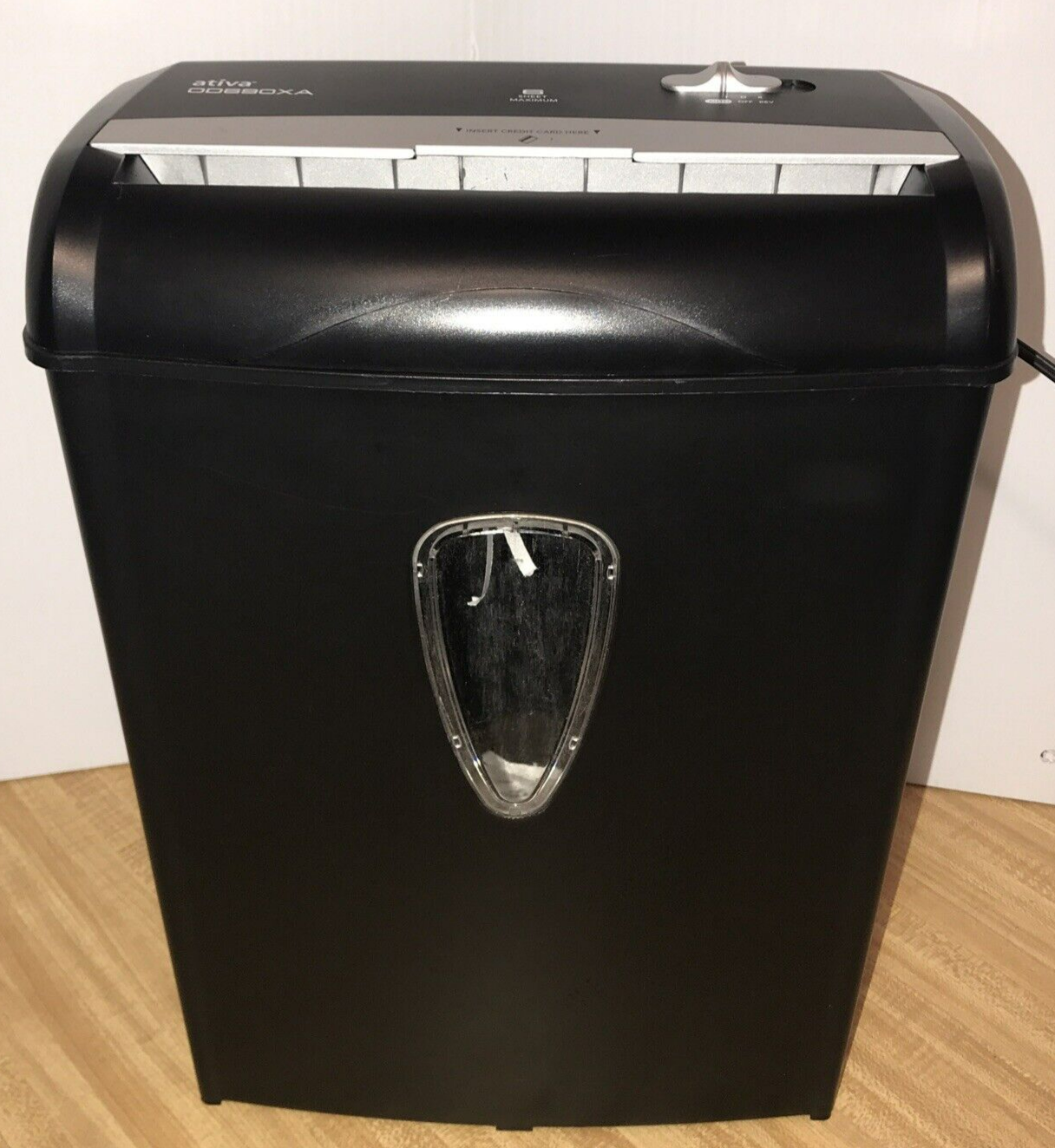 Ativa OD69OXA 6Sheet Office Shredder Paper & Credit