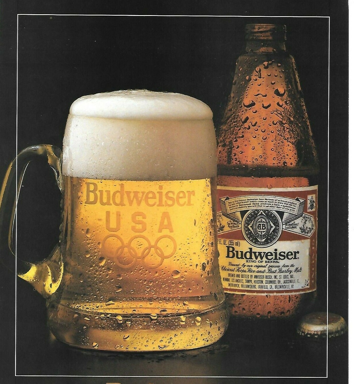 Bud Light USA オリンピック 1984 ネオンライト VINTAGE BUD LIGHT 1984 USA OLYMPIC TEAM BEER LIGHT UP SIGN