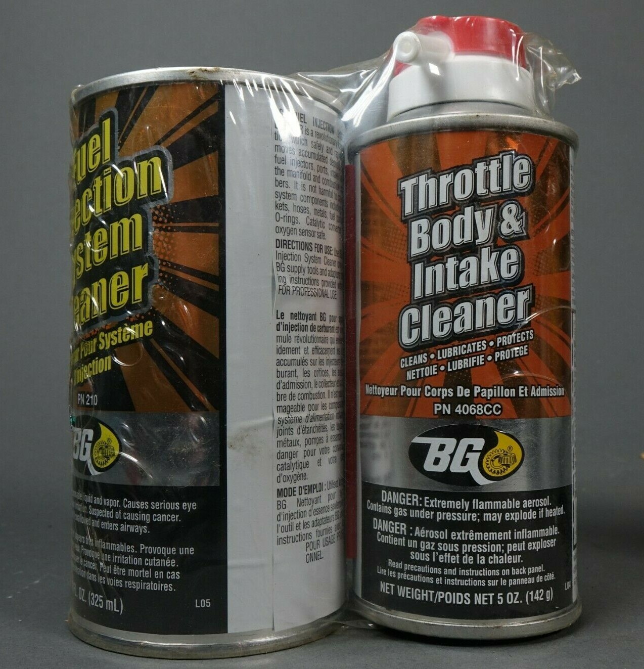 Bg Air Intake System Cleaner Throttle Body Cleaner Brand New 206 4068cc
