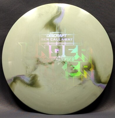  Discraft Esp Swirl Undertaker TS Green/Purple Shifty Blend Ghost Holo Stamp