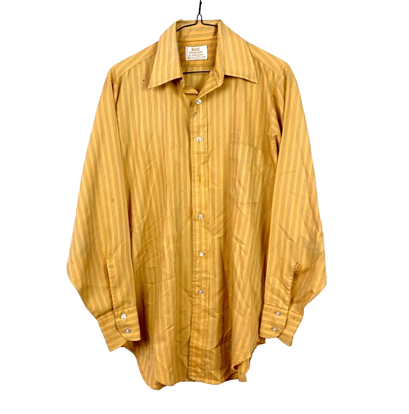 トップス 50s arrow rayon shirt 1950s Rayon Shirt - Navy Blue / 50s Vintage Shirt / Make