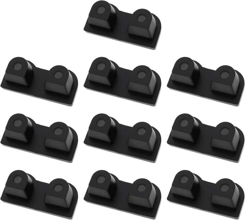 10Pcs Waterproof Cable Gland Insert Compatible with Anderson 50A Plug Double Hol