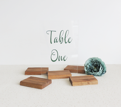 Wedding table sign holders sale