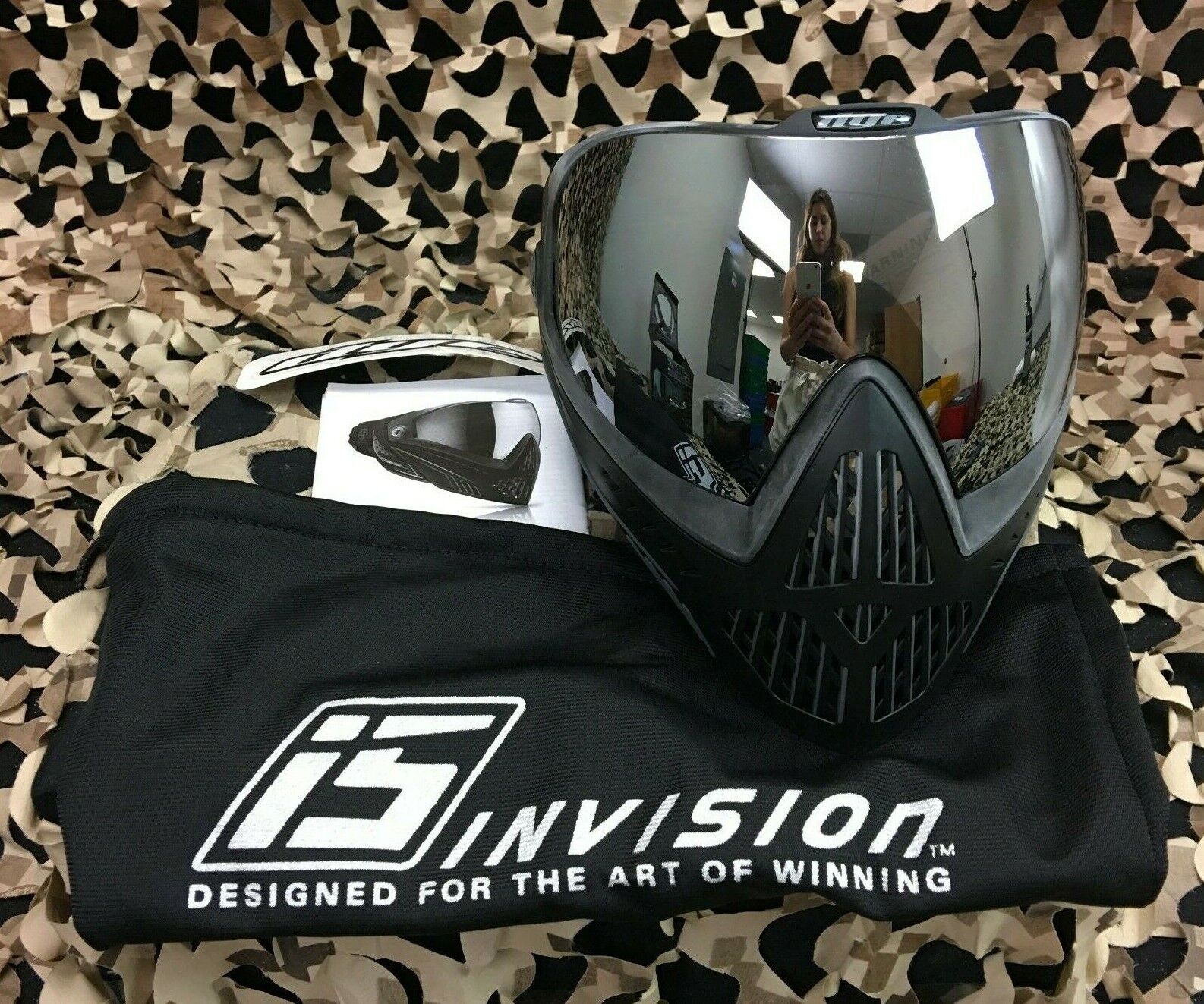 NEW Dye i5 2.0 Paintball Mask - Onyx