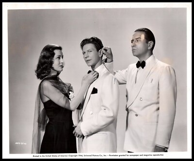 Donald O'Connor + Peggy Ryan + Donald Cook in Patrick the great 1944 PHOTO M 19