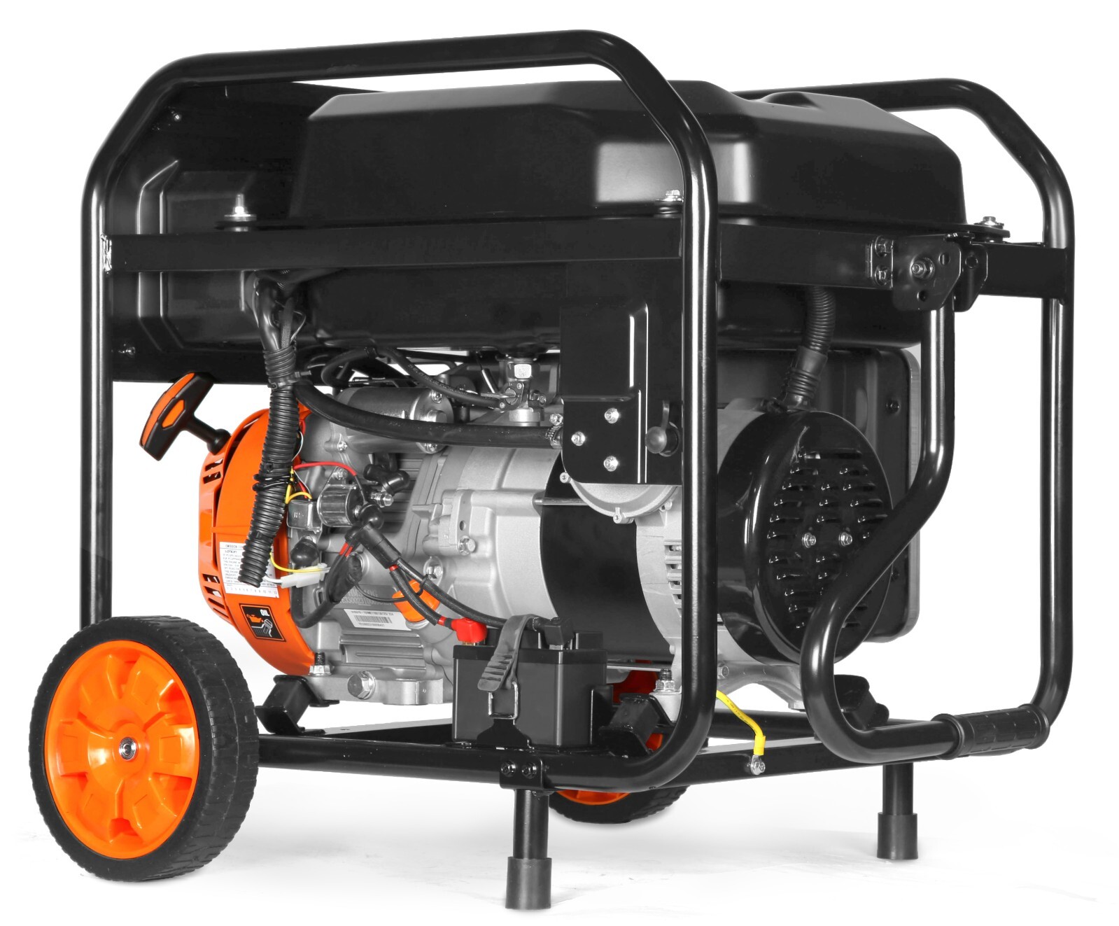 WEN DF800X 8000W 120V/240V Dual Fuel Portable Generator, Electric Start, 340cc