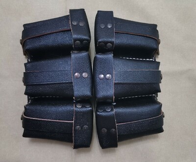 Pair of Replica WW2 German later style toolkit pouch [Rivet version]