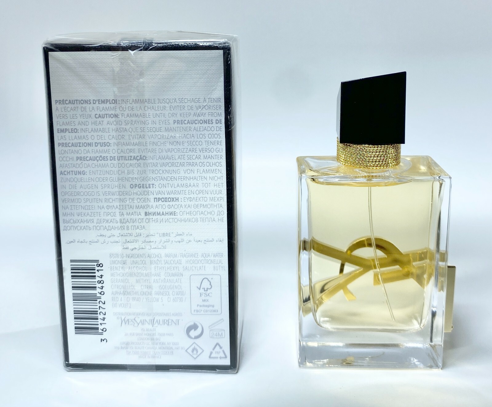 YSL Yves Saint Laurent Libre Eau De Parfum Spray 1.6oz | eBay