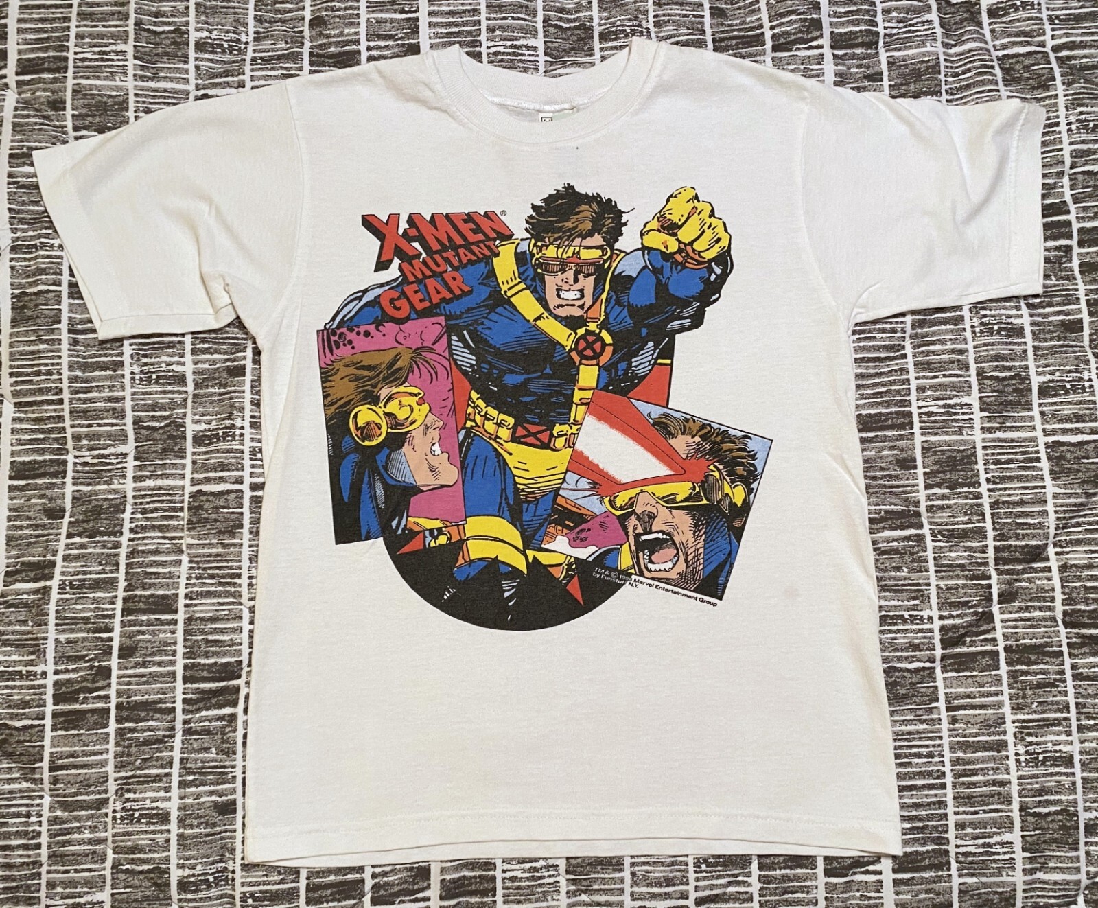 1993 Cyclops Rare Vtg T Shirt Sm Jim Lee X-Men 97 Animated