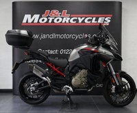 Ducati Multistrada V4 S Grand Tour. Akrapovic end can. Full service history.