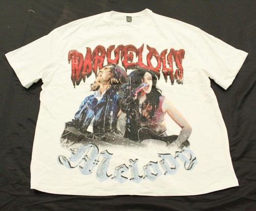 Shein Women's Oversized Marvelous Melody Band Graphic Print