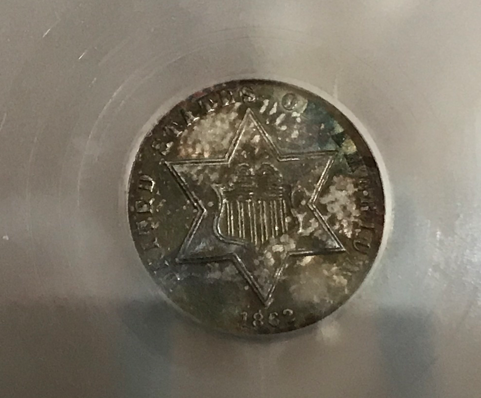 1862 3c Three Cent Silver MS++ Civil War Date