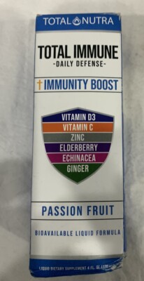 Total Nutra Total Immune | Daily Defense | Immunity Boost | Multi Vitamin Liquid