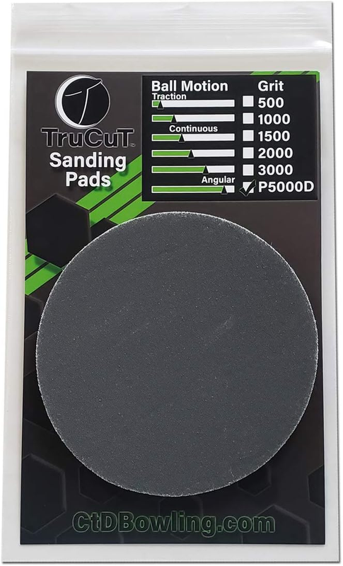 Bowling Ball Resurfacing Pad | P5000D Grit | 5″ Diameter