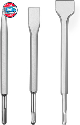 Sds-Plus Hammer Drill Chisel Set, Rotary Hammer Bits Set,3Pcs Including Point C