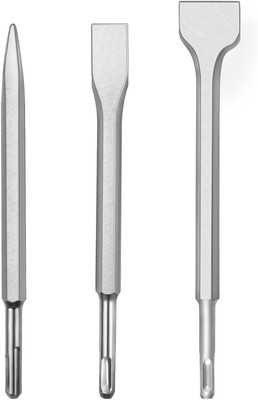SDS-plus Hammer Drill Chisel Set, Rotary Hammer Bits Set,3PCS Including Point Ch