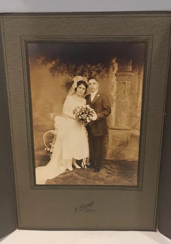 Antique Photo In Cabinet Card From Early 1900's Rare Excellent Condition 7of14
