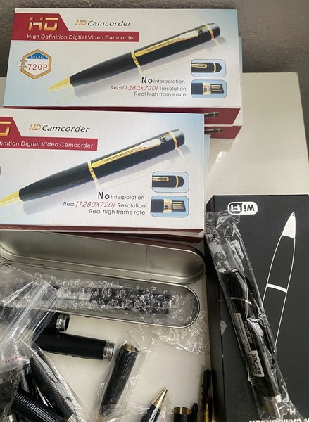 LOT of 58 HD Pocket Pen Camera Hidden Cam Mini Body Video + parts - Image 10