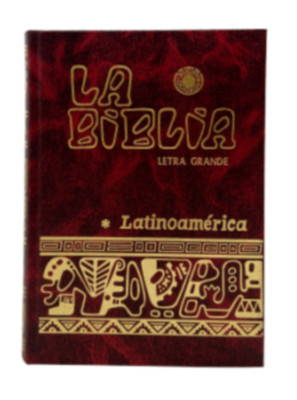 La Biblia Letra Grande Latinoamericana Pasta Dura Edicion Pastoral
