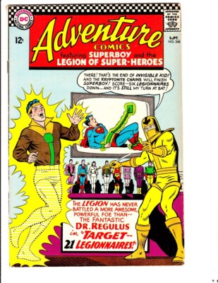 Adventure 348 (1966): FREE to combine- in Very Good- condition