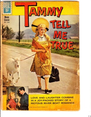 Tammy Tell Me True four color 1233 (1961): FREE to combine- in Fair/Good