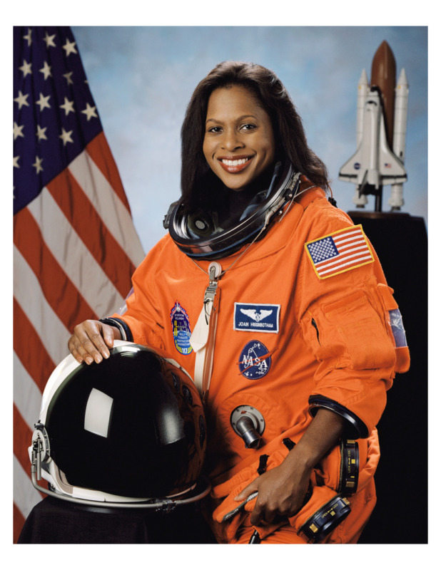 2003 NASA Astronaut Joan Higginbotham 8x10 Portrait Photo On 8.5" x 11"