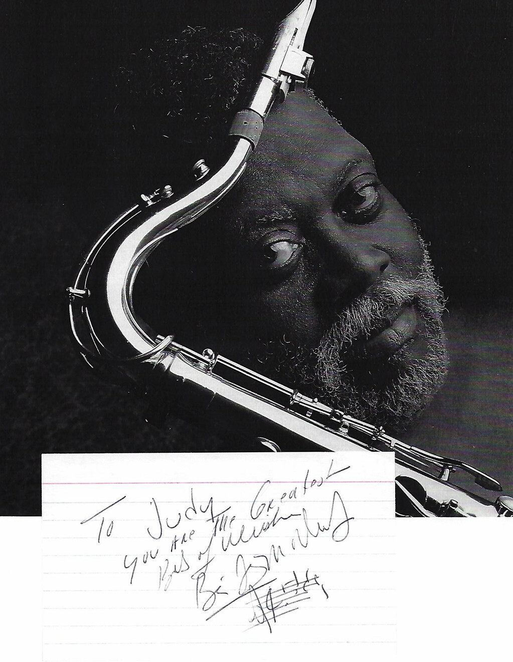 BLUES-SOUL SET OF FIVE AUTOGRAPHS-WATKINS-BAKER-BISHOP-GRAY & MCNEELY