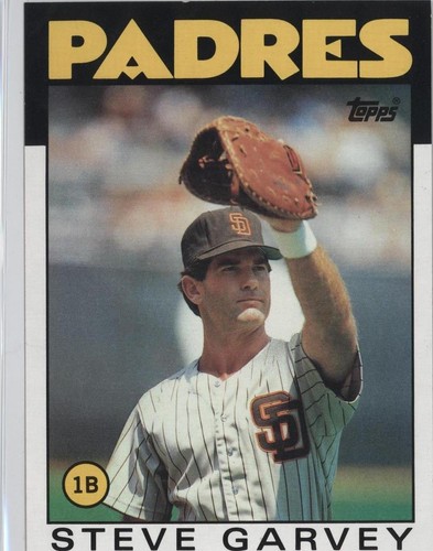 1986 Topps Super - Steve Garvey #24