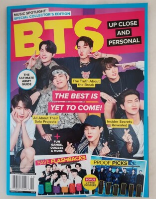 BTS Up Close & Personal Magazine Centennial Entertainment Music Spotlight 2022