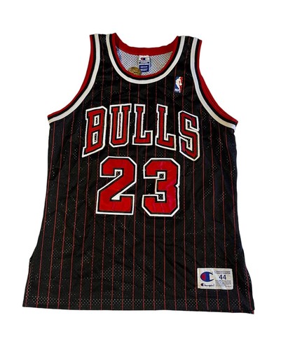 Vintage Champion Chicago Bulls Michael Jordan #23 Pinstripe