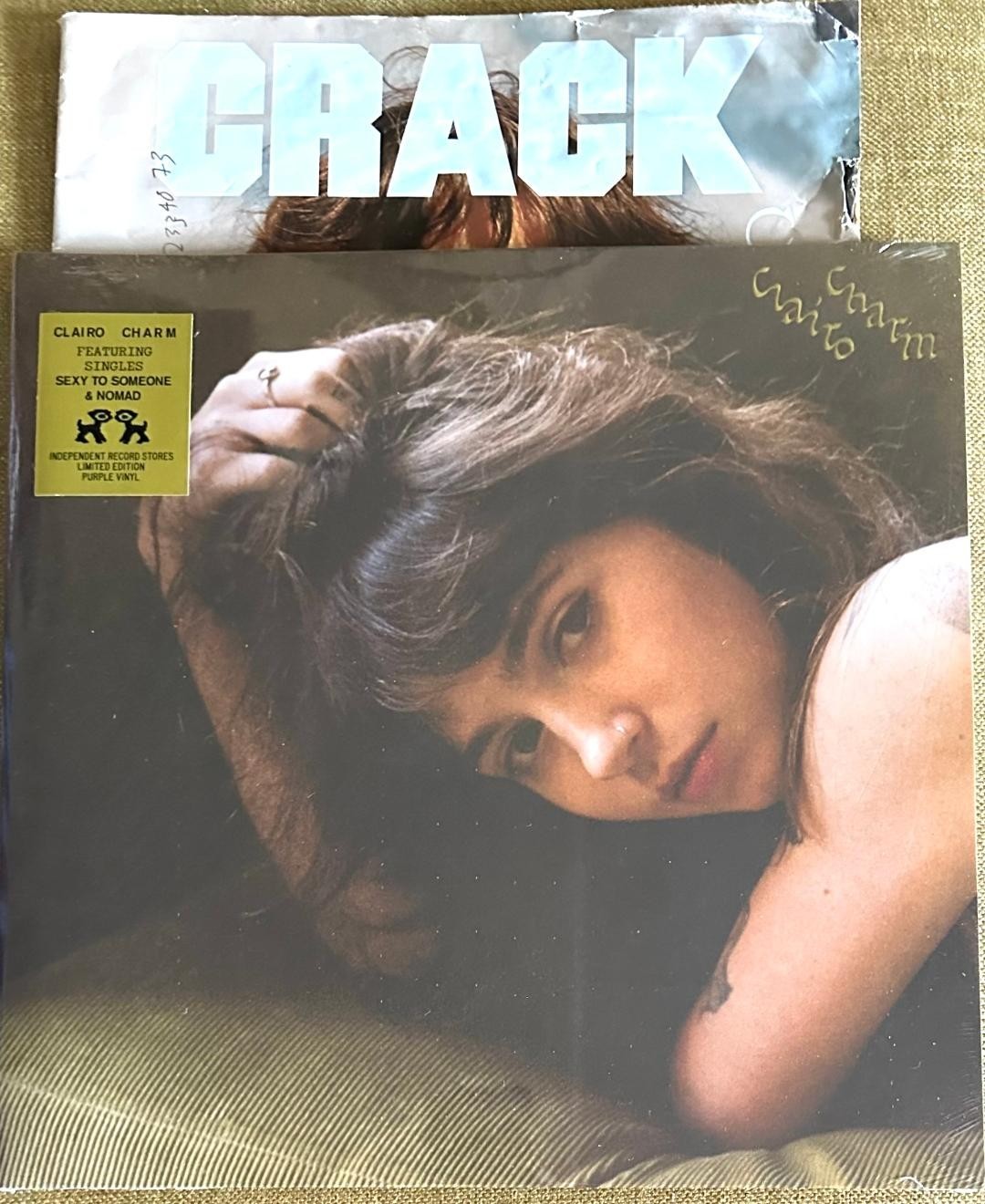 CLAIRO -Charm Limited Edition SEALED Purple Vinyl + CRACK