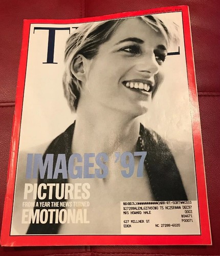 Time Magazine - Princess Diana Cover “Images '97” F1 | eBay
