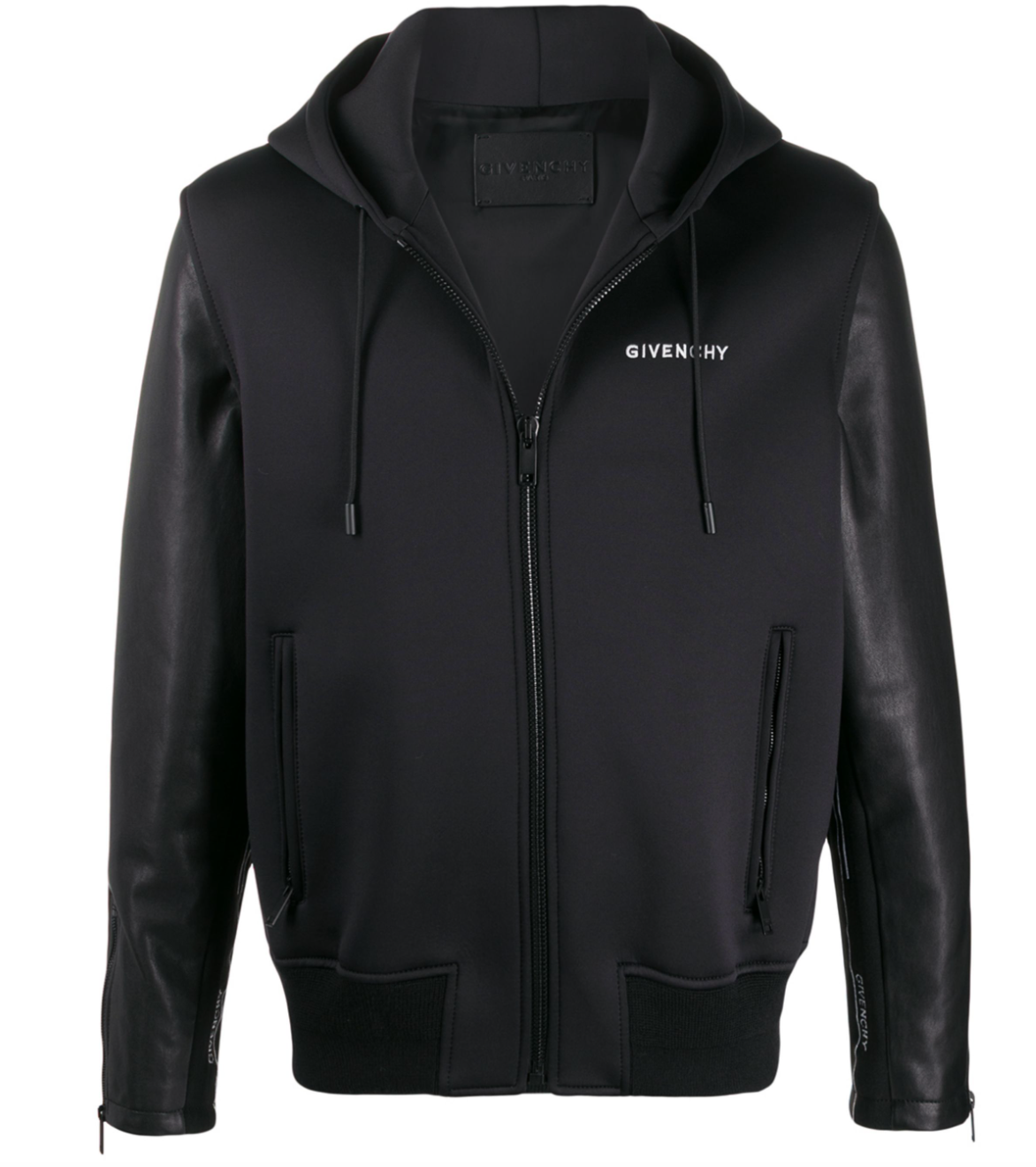 GIVENCHY　ジバンシー　羊皮　ジャケット　サイズ50 GIVENCHY ジバンシー スタッズロゴ レザー Jacket ジャケット