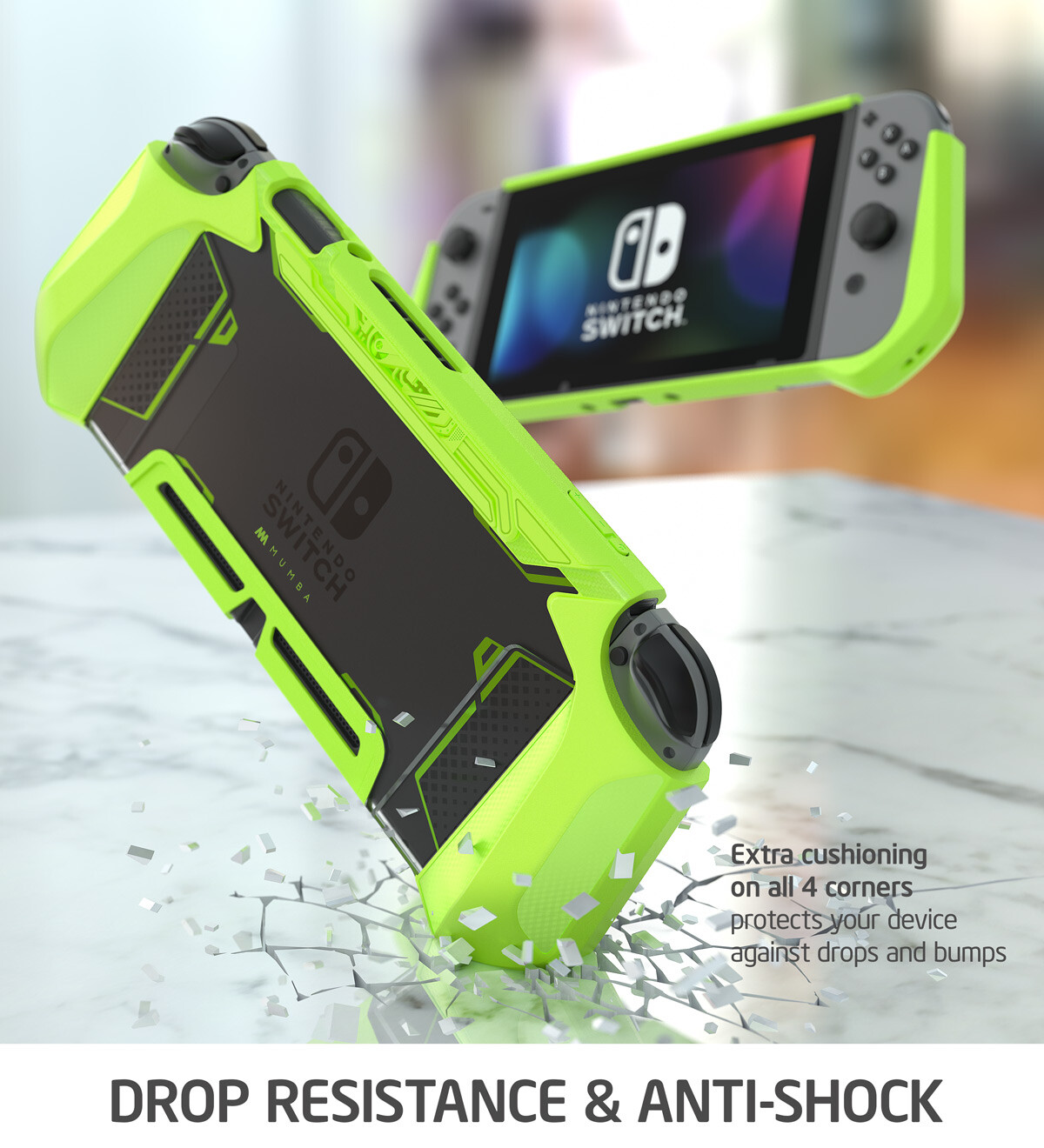 For Nintendo Switch JoyCon Controller Mumba Dockable Case Grip Protective Cover eBay