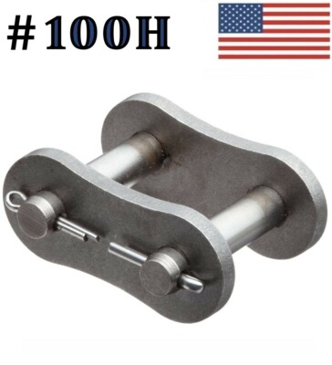 #100H Connecting Link ( 5 pack) #100 Heavy roller chain 1 1/4'' Pitch Master Link