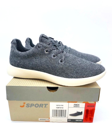 Jsport by Jambu Men Finch Lightweight Sneaker - Dark Gray, US 9.5
