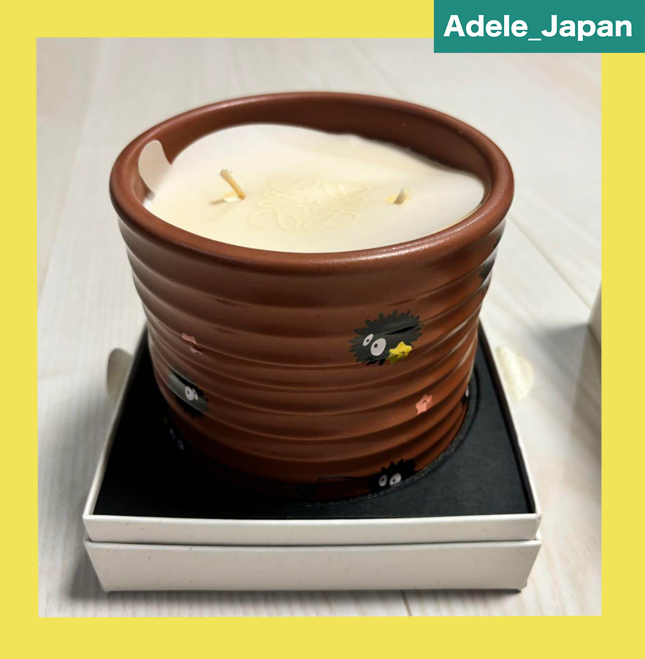 LOEWE SPIRITED AWAY アロマキャンドル ススワタリ Loewe Studio Ghibli Spirited Away Candle Susuwatari