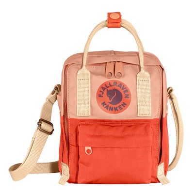 FJALLRAVEN KANKEN BAGS FJALLRAVEN KANKEN ART SLING POPPY FIELDS / COTTON SKY - SALE 20% OFF