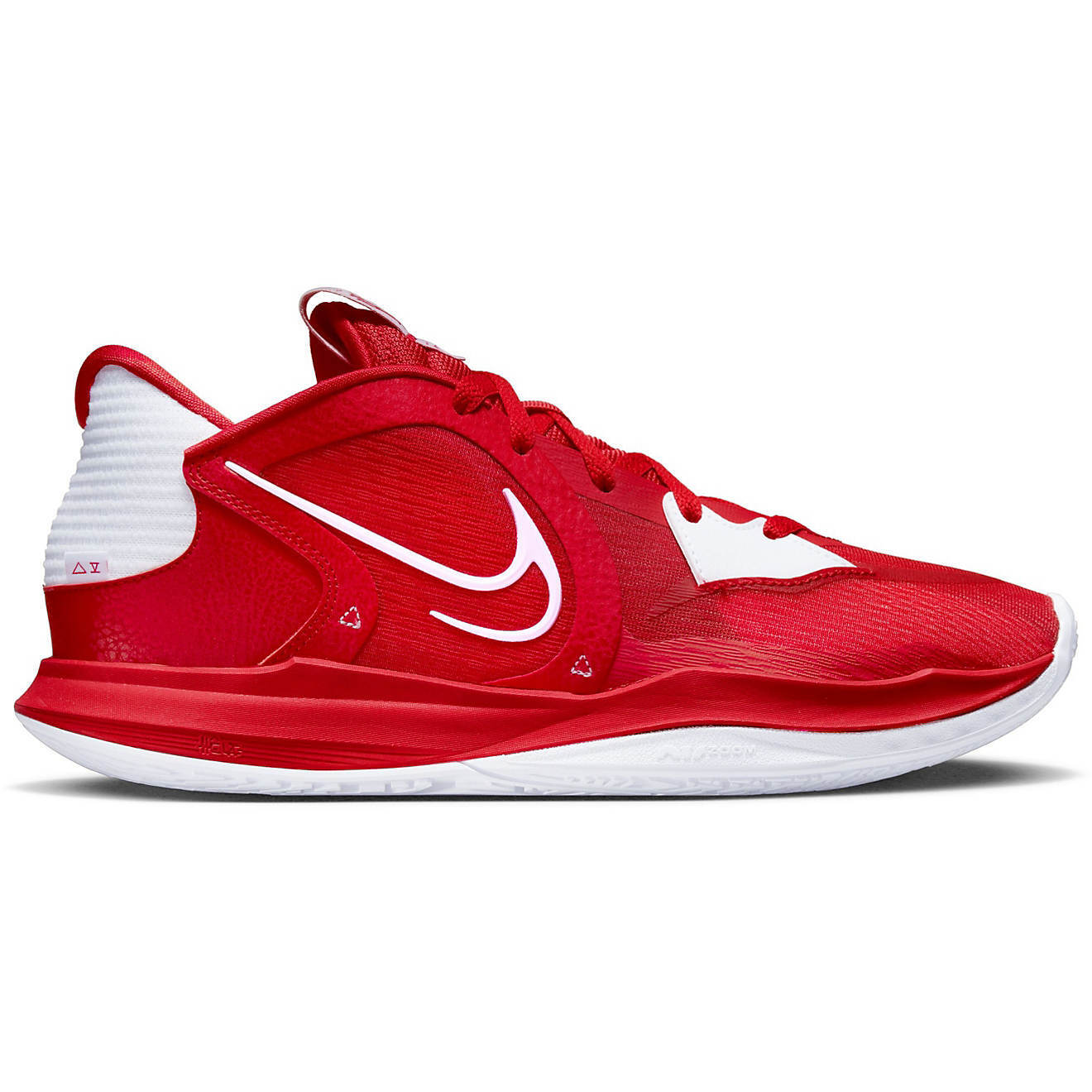 Мужские кроссовки Nike Kyrie Irving Low 5 TB University Red Team Bank белые DO9617-600