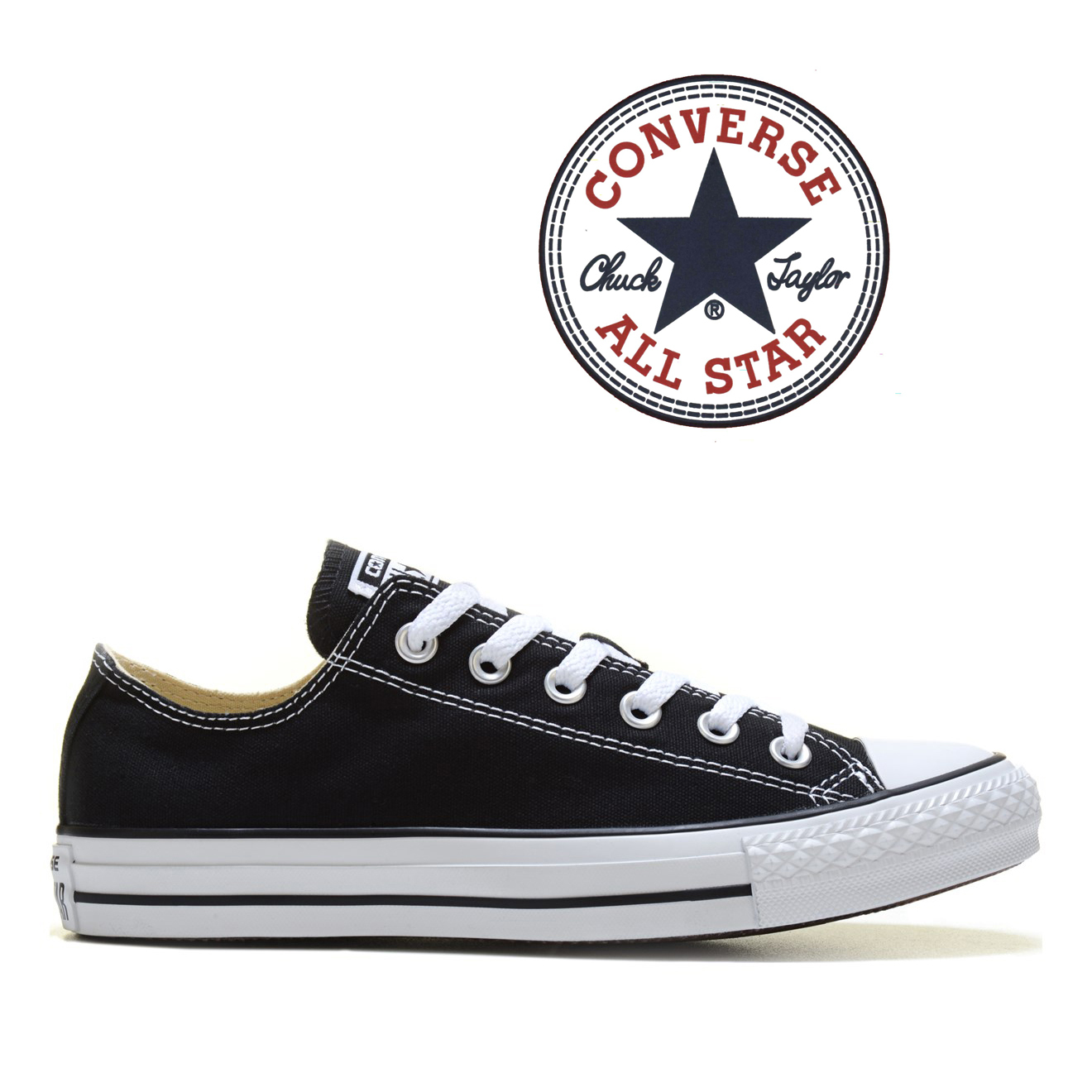 Details about Mens Converse Chuck Taylor All Star Low Top Canvas Fashion Sneaker Black All SZs Details about Mens Converse Chuck Taylor All Star Low Top Canvas Fashion Sneaker Black All SZs