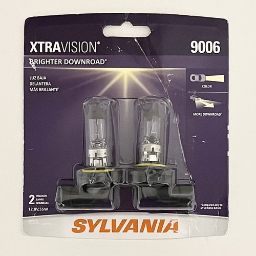 SYLVANIA 9006 XtraVision High Performance Halogen Headlight Pair Set 2 Bulbs