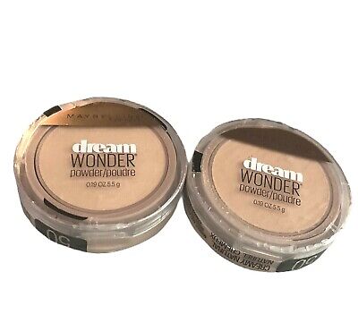 Lot Of 2 Maybelline Dream Wonder Compact Face Powder, Sealed - Choose Shade