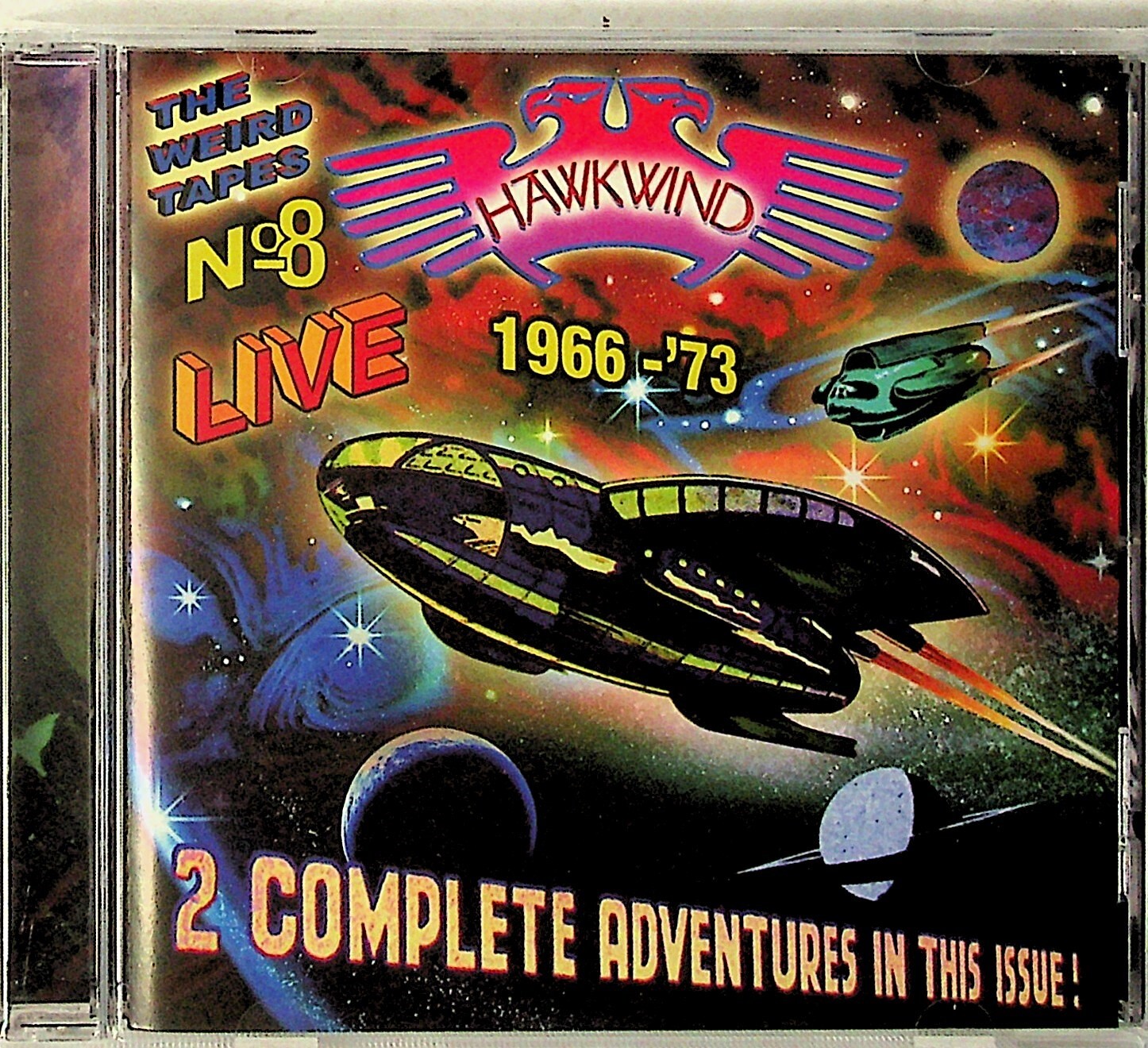 HAWKWIND- The Weird Tapes No.8 Live 1966-73 CD (NEW 2006