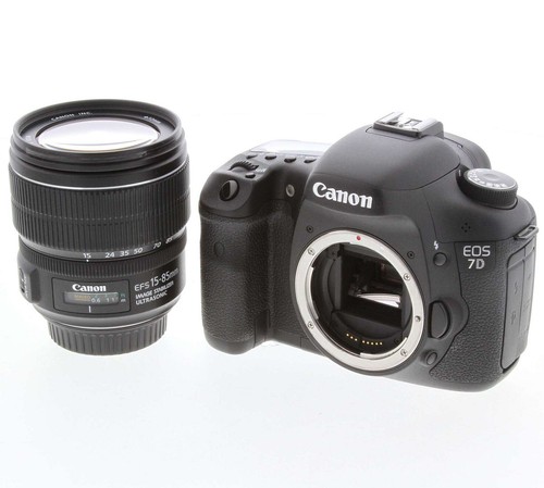 CANON EOS 7D Digital Camera Q. EF-S 15-85mm ISU Lens Kit set