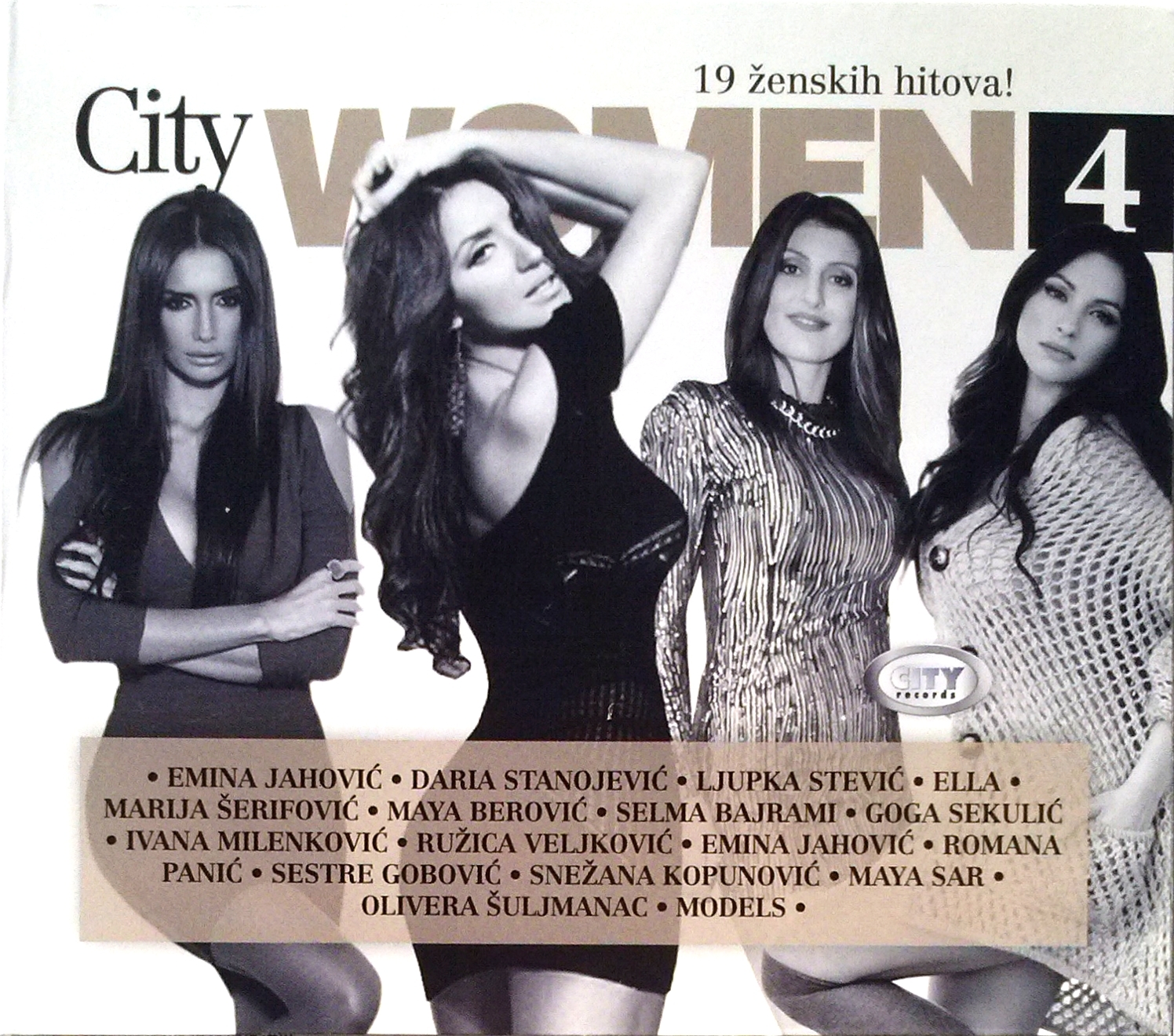 CD CITY WOMEN - VOL.4 Compilation 2014 City records