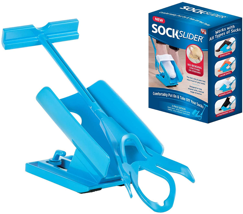 Allstar Innovations- Sock Slider, the Easy On, Easy off Sock Aid Kit & Shoe Horn