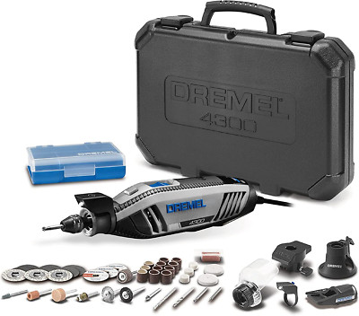Dremel 4300-5/40 High Performance Rotary Tool Kit with LED Light- 5 Attachments 