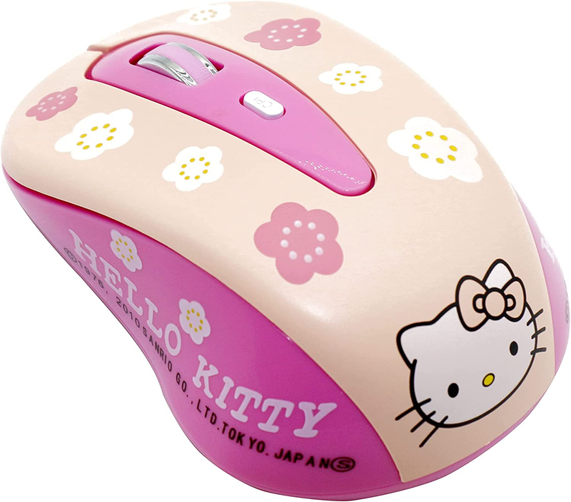 Hello Kitty Wireless Mouse: "Cute Hello Kitty Wireless Silen